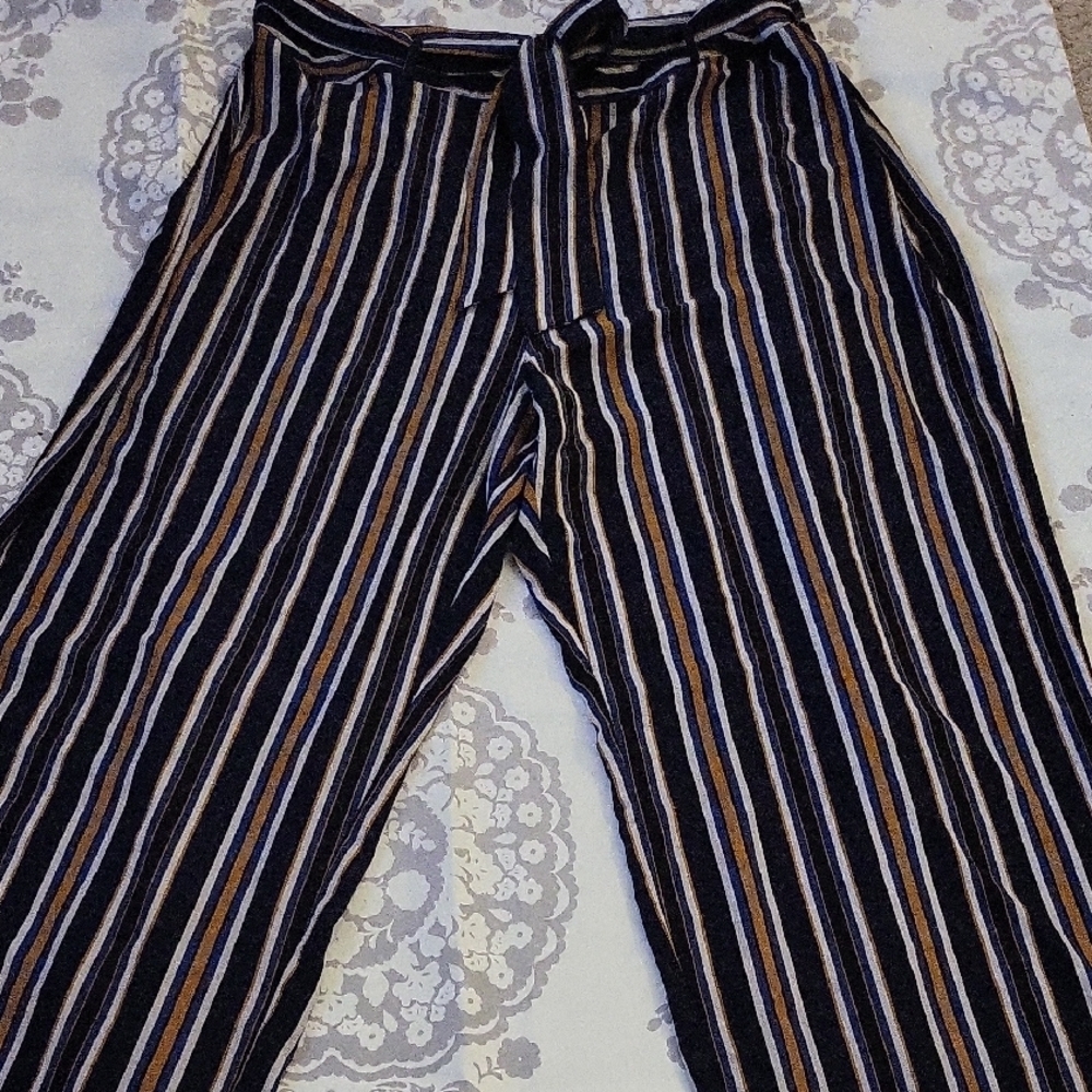 Striped Womens Dress Pants